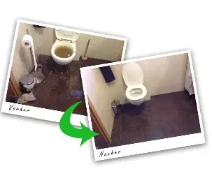 WC-Verstopfung Geestland